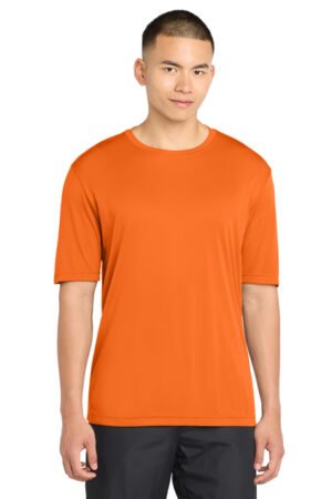 franela perfsafetyorangefrenteshort Performance ShortSleeve Tshirt RST350